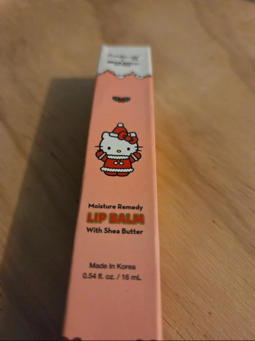 The Crème Shop Hello Kitty Pink Peach Lip Balm - Apple Cider Scent